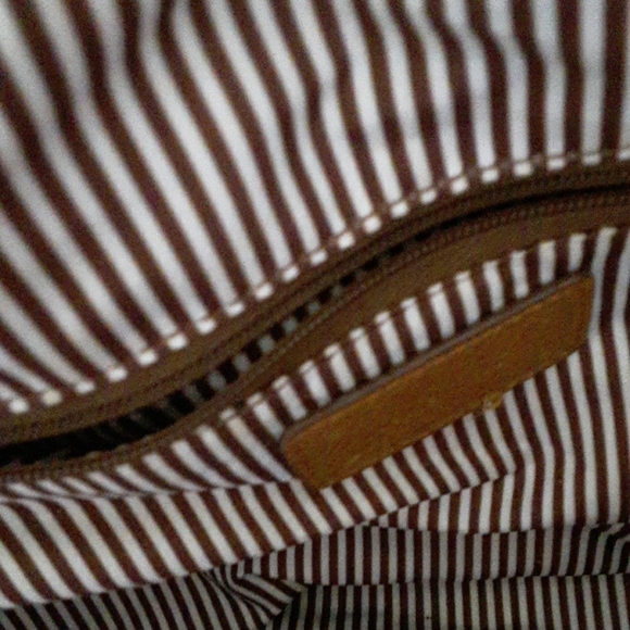 Nine west caramel colored purse - Picture 3 of 9